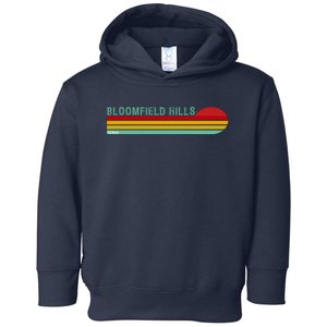 Bloomfield Hills Michigan Toddler Hoodie