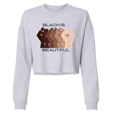 Black History Month Cropped Pullover Crew