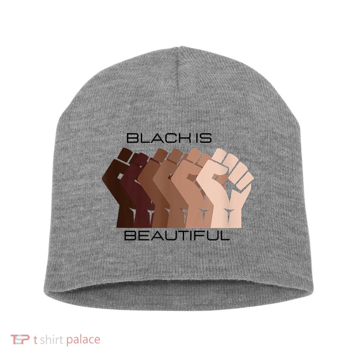 Black History Month Short Acrylic Beanie