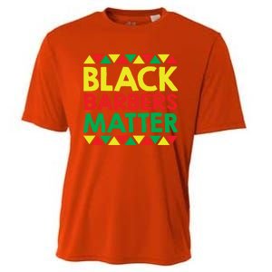 Black History Month Black Barbers Matter Funny Gift Black Pride Great Gift Cooling Performance Crew T-Shirt