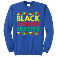 Black History Month Black Barbers Matter Funny Gift Black Pride Great Gift Sweatshirt