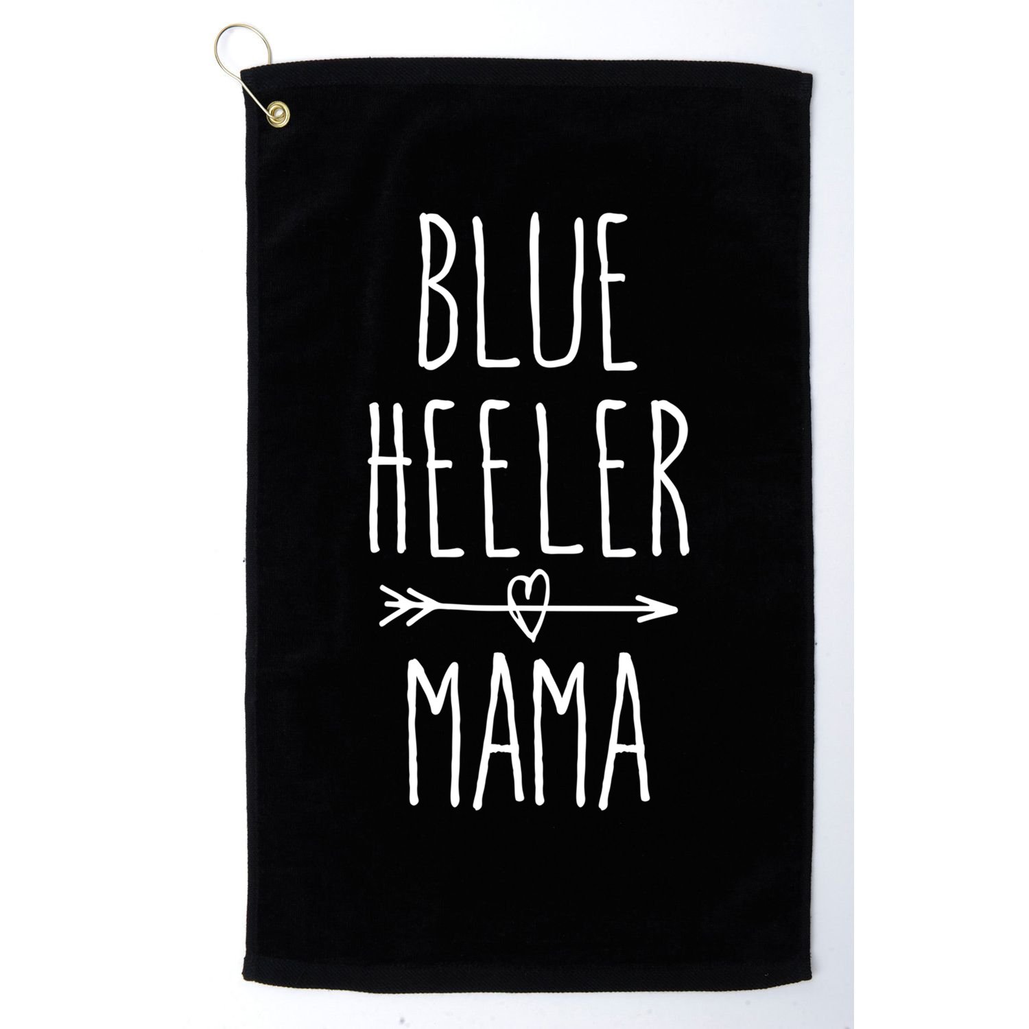 Blue Heeler Mama Australian Cattle Dog Mom Gift Golf Towel