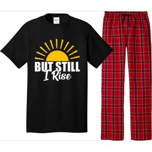 Black History Month But Still I Rise Great Gift Pajama Set