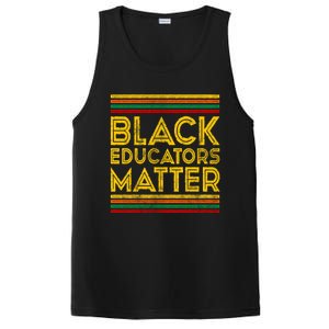 Black History Month Cool Gift Black Educators Matter Gift PosiCharge Competitor Tank