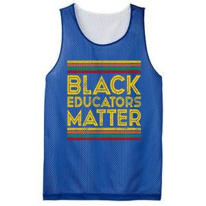 Black History Month Cool Gift Black Educators Matter Gift Mesh Reversible Basketball Jersey Tank