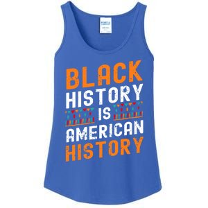 Black History Month Black Hisory Is American History African Cute Gift Ladies Essential Tank