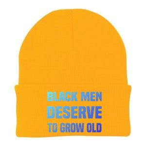 Black History Month Black Deserve To Grow Old Great Gift Knit Cap Winter Beanie