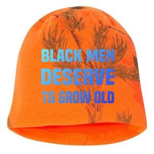 Black History Month Black Deserve To Grow Old Great Gift Kati - Camo Knit Beanie