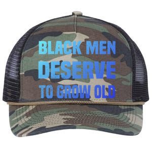 Black History Month Black Deserve To Grow Old Great Gift Retro Rope Trucker Hat Cap