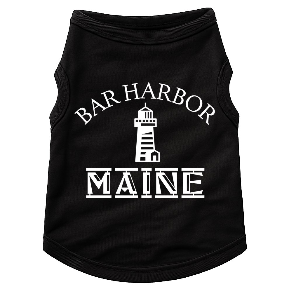 Bar Harbor Maine Tourist Travel Souvenir Vacation Gift Doggie Tank