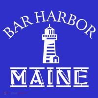 Bar Harbor Maine Tourist Travel Souvenir Vacation Gift Tall T-Shirt