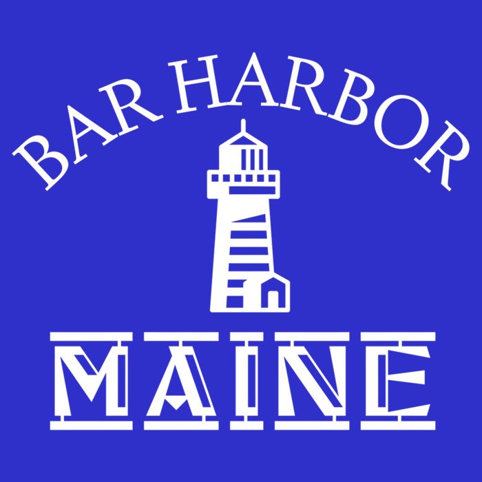 Bar Harbor Maine Tourist Travel Souvenir Vacation Gift Button