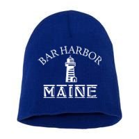 Bar Harbor Maine Tourist Travel Souvenir Vacation Gift Short Acrylic Beanie