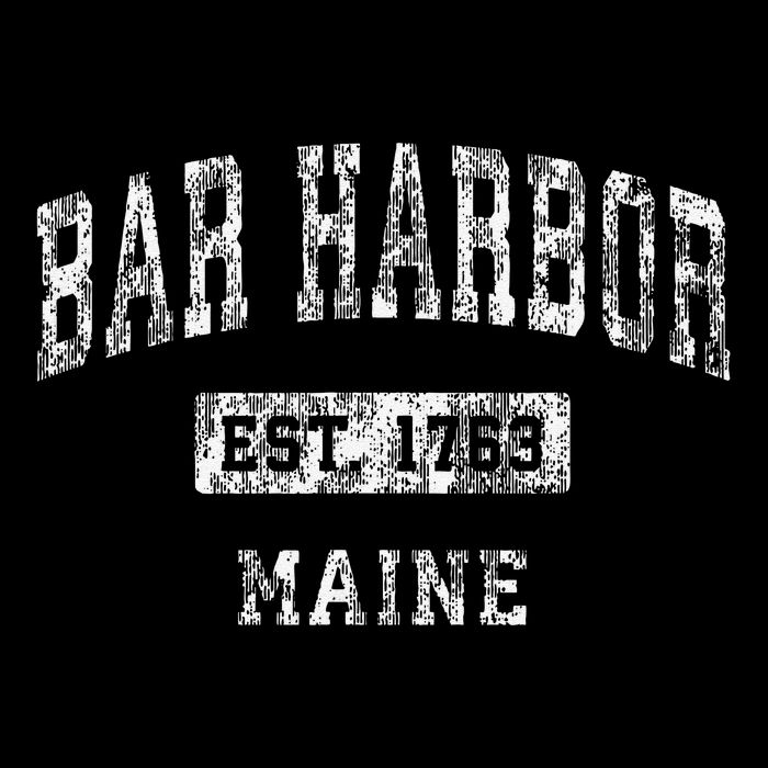 Bar Harbor Maine Me Vintage Established Doggie Tank