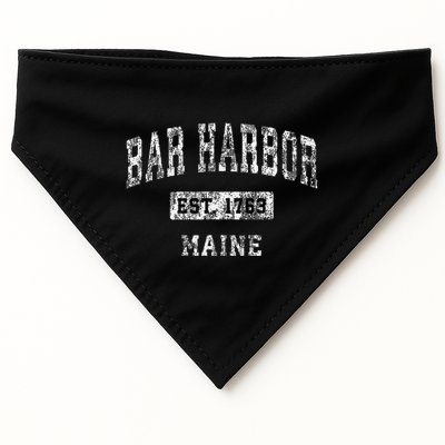 Bar Harbor Maine Me Vintage Established USA-Made Doggie Bandana