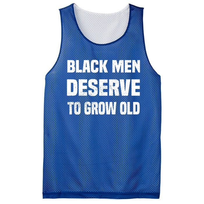 Black History Month Black Deserve To Grow Old Gift Mesh Reversible Basketball Jersey Tank