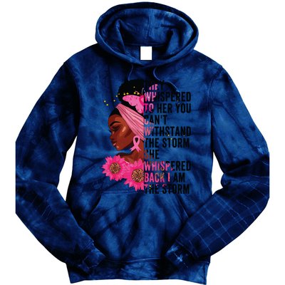 Black History Month Girl African Womanblack History Month Girl Af I Am The Storm Tie Dye Hoodie