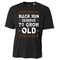 Black History Month Black Deserve To Grow Old Afro Cooling Performance Crew T-Shirt