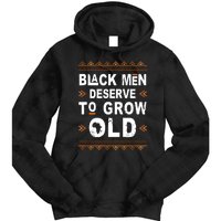 Black History Month Black Deserve To Grow Old Afro Tie Dye Hoodie