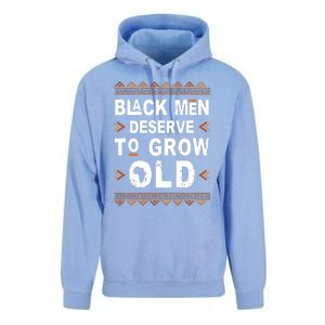 Black History Month Black Deserve To Grow Old Afro Unisex Surf Hoodie