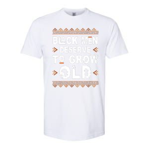 Black History Month Black Deserve To Grow Old Afro Softstyle CVC T-Shirt