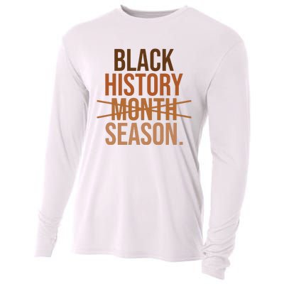 Black History Month Season Celebrate Black History Month Cooling Performance Long Sleeve Crew