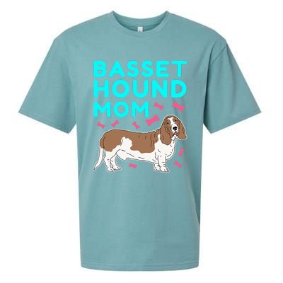 Basset Hound Mom Dog Owner Basset Hound Sueded Cloud Jersey T-Shirt