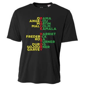 Black History Month Leaders Women Cooling Performance Crew T-Shirt