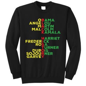 Black History Month Leaders Women Sweatshirt