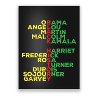 Black History Month Leaders Women Poster