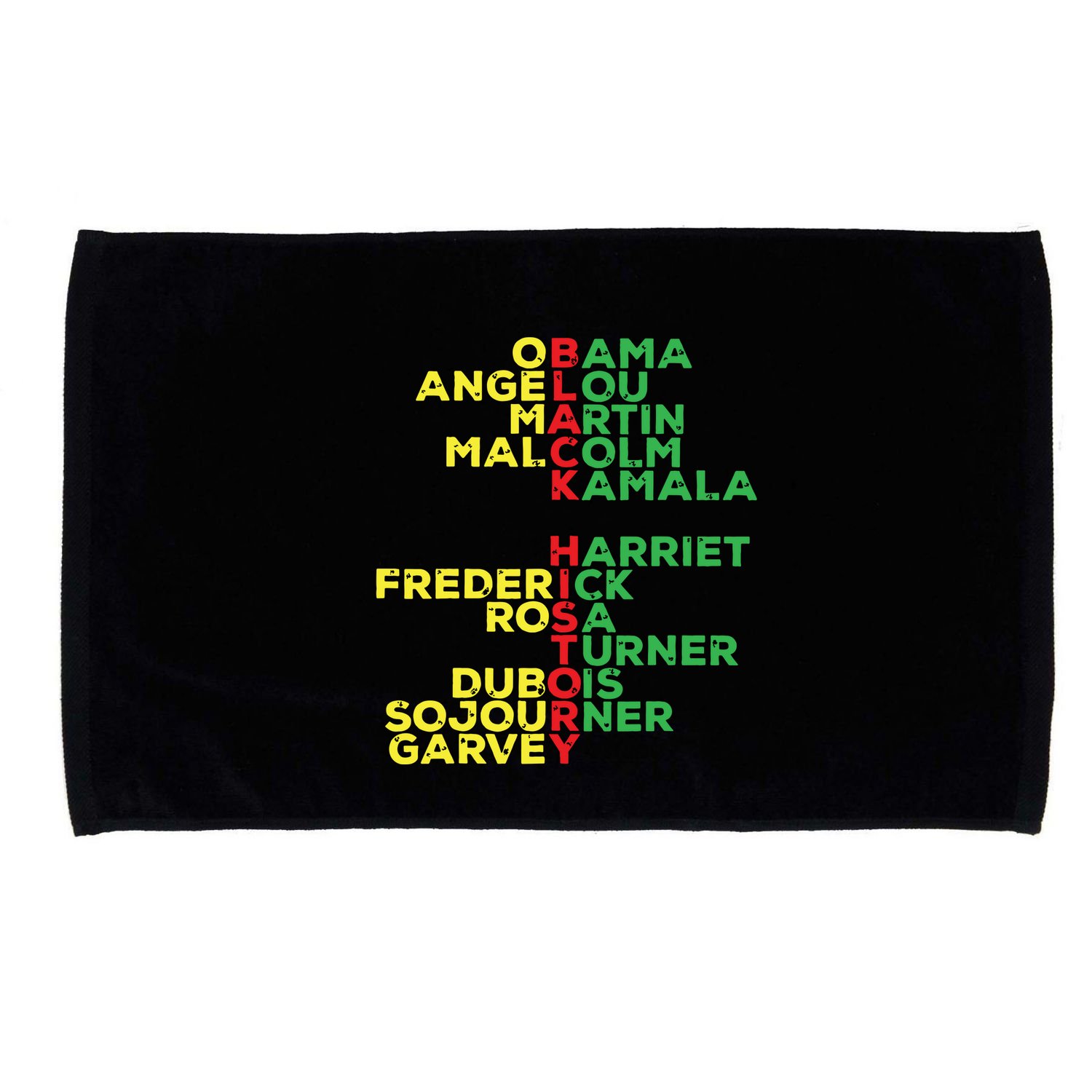 Black History Month Leaders Women Microfiber Hand Towel