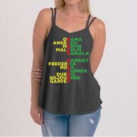 Black History Month Leaders Women Women's Strappy Tank