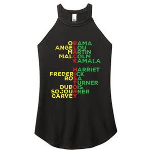 Black History Month Leaders Women Women’s Perfect Tri Rocker Tank