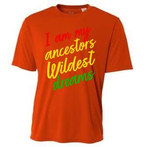 Black History Month Juneteenth Ancestors Wildest Dreams Great Gift Cooling Performance Crew T-Shirt