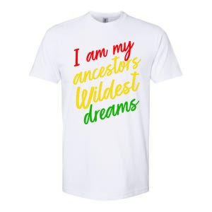 Black History Month Juneteenth Ancestors Wildest Dreams Great Gift Softstyle CVC T-Shirt