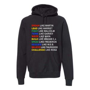 Black History Month African American Country Celebration Premium Hoodie