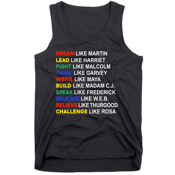 Black History Month African American Country Celebration Tank Top