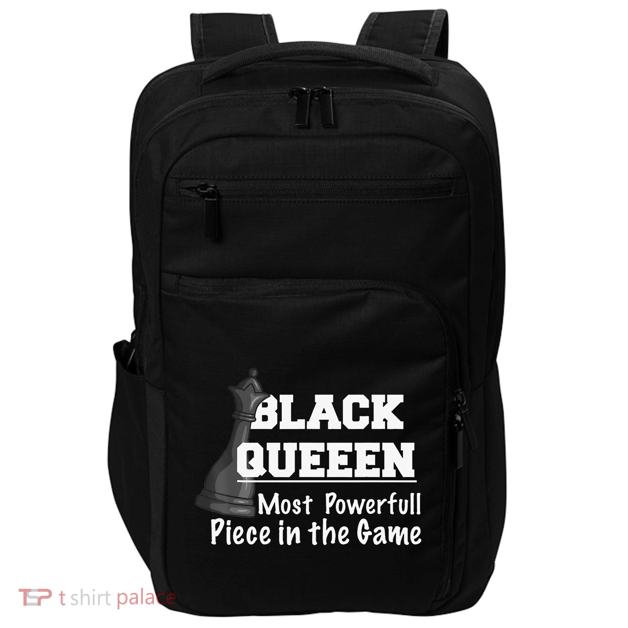 Black History Month Black Queen Impact Tech Backpack