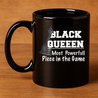 Black History Month Black Queen 11oz C Handle Ceramic Mug
