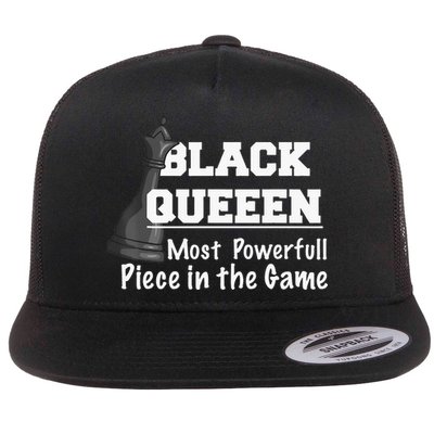 Black History Month Black Queen Flatbill Hat
