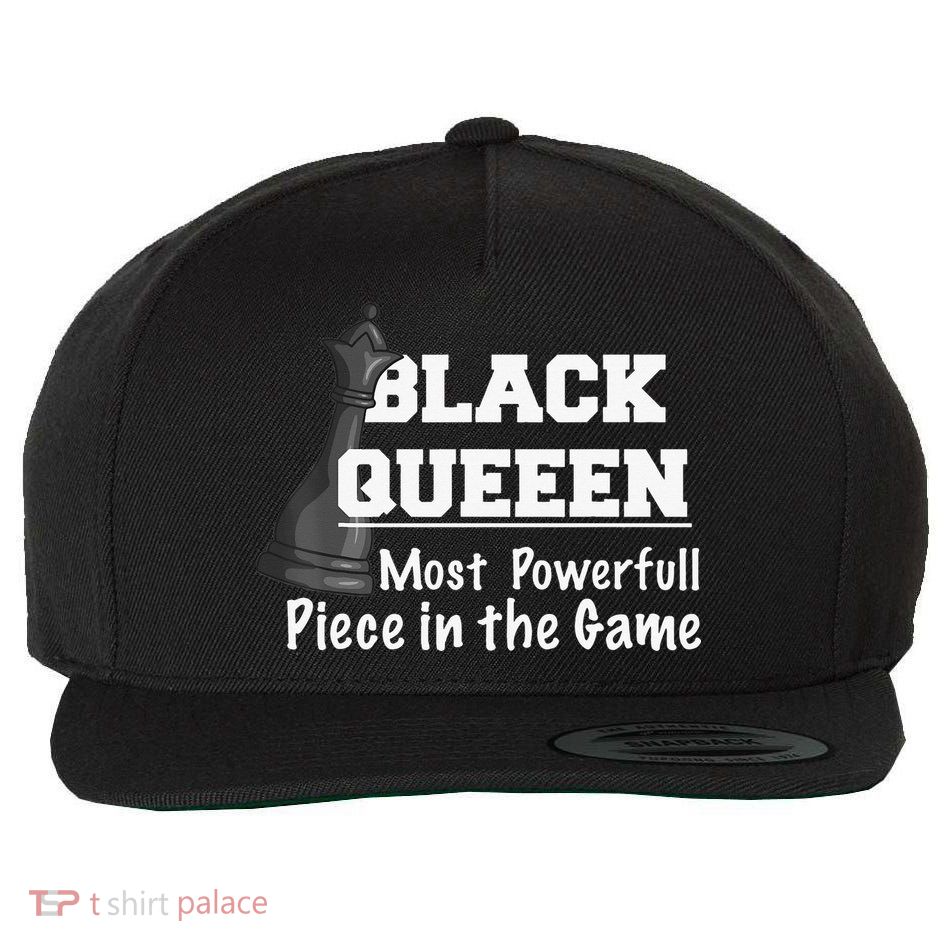 Black History Month Black Queen Wool Snapback Cap