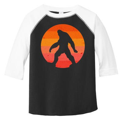 Bigfoot Halloween Moon Vintage Costume Sasquatch Yeti Gift Toddler Fine Jersey T-Shirt