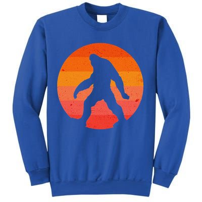 Bigfoot Halloween Moon Vintage Costume Sasquatch Yeti Gift Sweatshirt