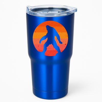 Bigfoot Halloween Moon Vintage Costume Sasquatch Yeti Gift Tumbler
