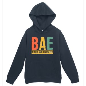 Black History Month Funny Gift Black Pride Bae Black And Educated Cool Gift Urban Pullover Hoodie