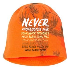 Black History Month Not Sorry For Being Black: & Womens Kati - Camo Knit Beanie