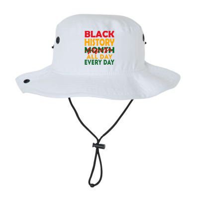 Black History Month All Day Every Day African American Pride Gift Legacy Cool Fit Booney Bucket Hat