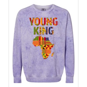 Black History Month Shirts Cool African Kente Art African American Print Colorblast Crewneck Sweatshirt