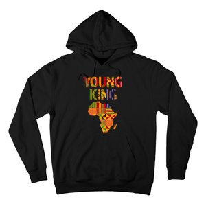 Black History Month Shirts Cool African Kente Art African American Print Hoodie