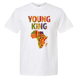 Black History Month Shirts Cool African Kente Art African American Print Garment-Dyed Heavyweight T-Shirt